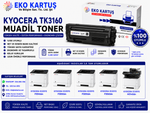 Kyocera Ecosys P3050dn Muadil Toner TK3160