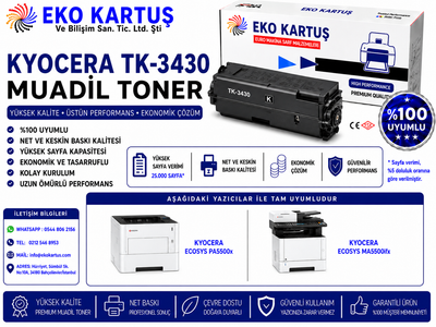 Kyocera ECOSYS MA5500iFx MUADİL TONER  (TK3430)
