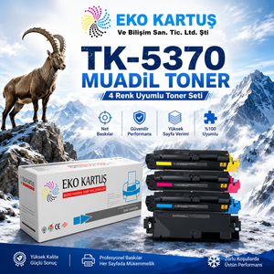 KYOCERA TK-5370 SET 4 RENK MUADİL TONER