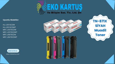 Brother Tn-871XL  MUADİL SİYAH TONER