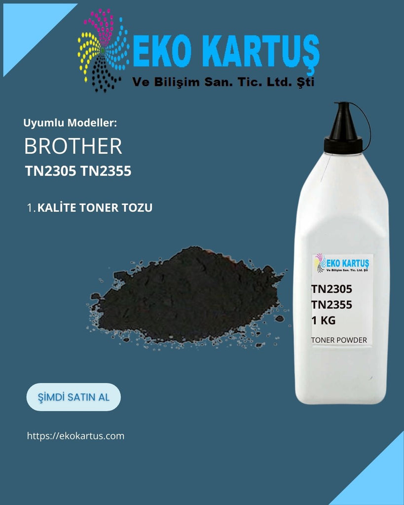 Brother TN2305 TN2355 Toner Powder 1KG