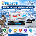 HP 658A 4 Renk Muadil Toner Seti W2000A–W2003A