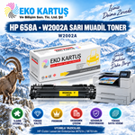 HP W2002A  SARI 658A MUADİL TONER
