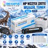 HP W2211X MAVİ (207X)  YÜKSEK KAPASİTE MUADİL TONER ÇİPLİ M255nw / M282nw / M283cdw