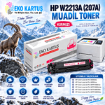 HP W2213A (207A) KIRMIZI Muadil Toner ÇİPLİ M255nw / M282nw / M283cdw