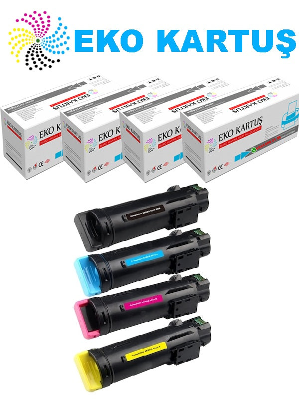 Xerox Phaser 6510 SET 4 RENK  MUADİL TONER - Main view