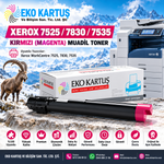 Xerox 7525 / 7830 / 7535 Muadil Toner 4 Renk Set