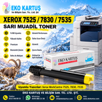 Xerox 7525 / 7830 / 7535 Muadil Toner 4 Renk Set