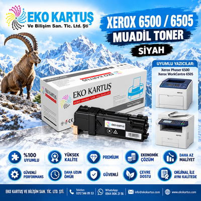 XEROX PHASER 6500/ 6505  SİYAH MUADİL TONER
