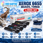 XEROX  6655 MUADİL TONER  4 RENK SET