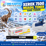 XEROX 7500 muadil toner 4 renk set