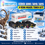 XEROX 6000/6010/6015  MUADİL TONER 4 RENK SET