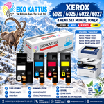 XEROX  6020/ 6025/ 6022/ 6027 MUADİL TONER 4 RENK SET
