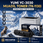 YUMİ YC-3030 Muadil Toner (TK-1130)