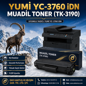 YUMİ YC-3760 iDN Muadil Toner (TK-3190)