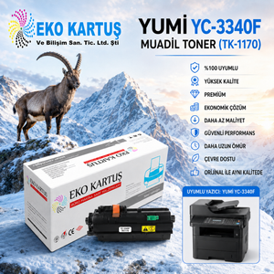 YUMİ YC-3340F Muadil Toner (TK-1170)