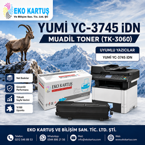 YUMİ YC-3745 iDN Muadil Toner (TK-3060)