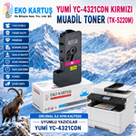 YUMİ YC-4321CDN MUADİL TONER  YC-4321CDW (TK-5220)