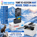 YUMİ YC-4321CDN MUADİL TONER  YC-4321CDW (TK-5220)