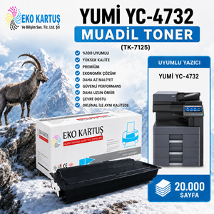 YUMİ YC-4732 Muadil Toner (TK-7125)