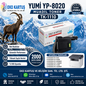 YUMİ YP-8020 Muadil Toner – TK-1110
