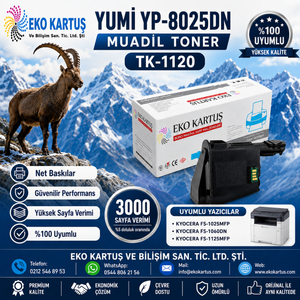 YUMİ YP-8025DN  MUADİL TONER (TK-1120)