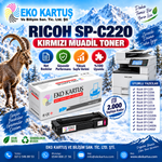 RİCOH SP-C220/C221/C222/240  MUADİL TONER  KIRMIZI