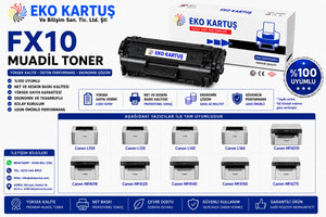 Canon İ-Sensys MF-4340 MUADİL Toner,FX10