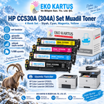 HP CC530A (304A )  Set Muadil Toner  CP2025/ CM2320n/  CM2320nf  3500 sf.