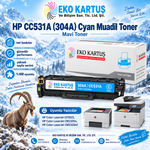 HP CC530A (304A )  Set Muadil Toner  CP2025/ CM2320n/  CM2320nf  3500 sf.