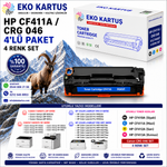 Hp M5H23A Compatible New Imported Toner, CF410A /CRG-046 CMYK SET