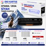 Hp Color LaserJet Pro MFP M281fdn   CF540A (203A) YÜKSEK KAPASİTE MUADİL TONER