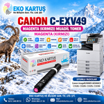 Canon C-EXV49 KIRMIZI Muadil Fotokopi Toneri MG– C3320i / C3325i / C3330i