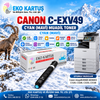 Canon C-EXV49  MAVİ  Muadil Fotokopi Toneri CY– C3320i / C3325i / C3330i