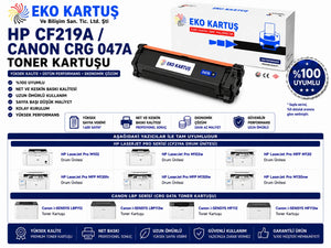 Hp CF219A Drum Ünitesi MUADİL CRG-047