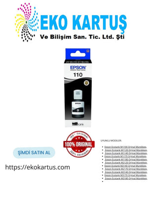 Epson EcoTank M2170 (110)  Orjinal Mürekkep