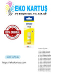 Epson EcoTank 113 CMYK SET 4 RENK Orijinal Mürekkep C13T06B440