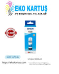 Epson 108   SET 6 RENK  Orijinal Mürekkep L8050,  L18050