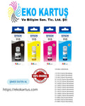 Epson EcoTank 113 CMYK SET 4 RENK Orijinal Mürekkep C13T06B440