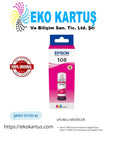 Epson 108   SET 6 RENK  Orijinal Mürekkep