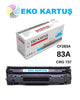 HP  CF283A (83A) CRG-737  MUADİL TONER