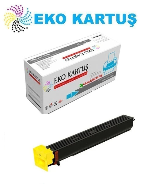KONICA MINOLTA TN-611Y Sarı Muadil Toner (460Gr) (27k)
