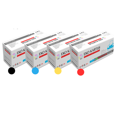 Hp M5H23A Uyumlu Sıfır İthal Toner, CF410A /CRG-046 CMYK SET