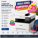 CANON MF651CW ÇOK FONKSİYONLU  RENKLİ YAZICI