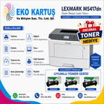Lexmark MS417dn DUBLEKS Yazıcı