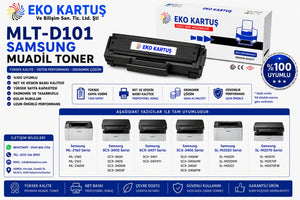 Samsung ML-2160 Muadil Toner, MLT-D101 Yüksek Kapasite Muadil Toner ÇİPLİ