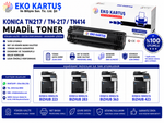 Konica Minolta Bizhub 223 MUADİL TONER TN217/TN-217/TN414