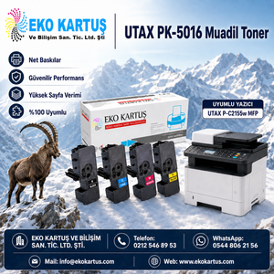 UTAX PK-5016 MUADİL TONER 4 RENK SET