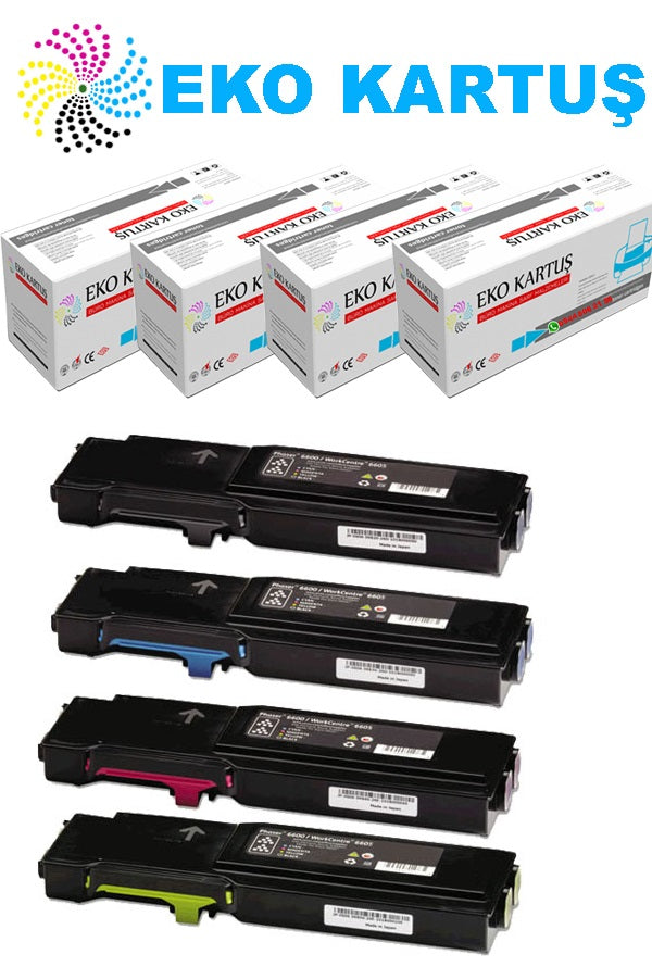 XEROX MUADİL TONER 6600/6605/106R02235 SARI - Main view