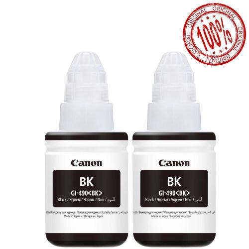 Canon  135 ml Siyah Orijinal Mürekkep GI-490 2 Adet